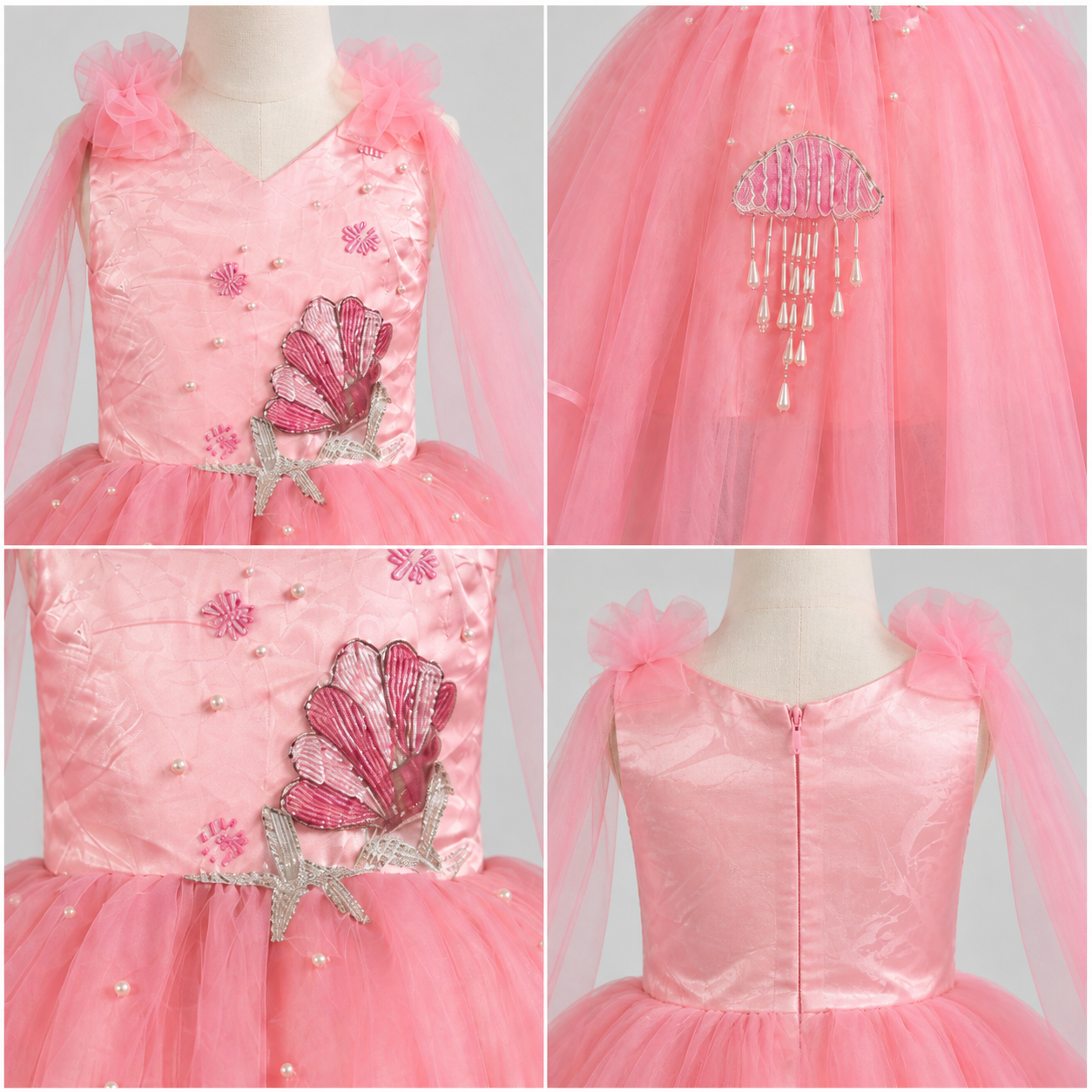 Ocean Blush Pearl Dress - view 4