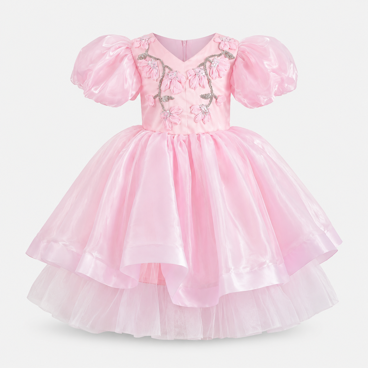 Blush Blossom Princess Dress - view 2