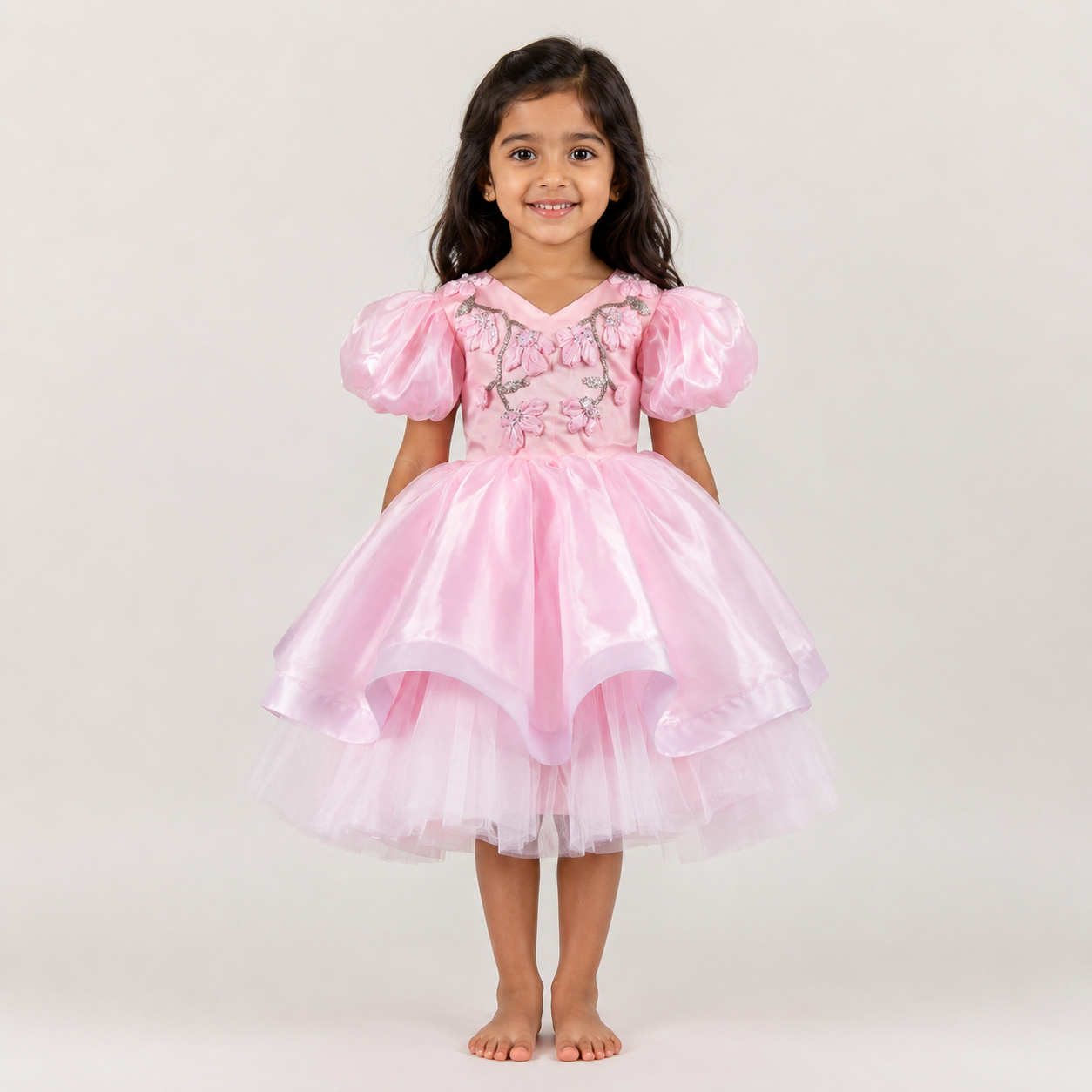 Blush Blossom Princess Dress - view 4
