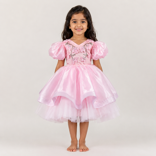 Blush Blossom Princess Dress - view 4