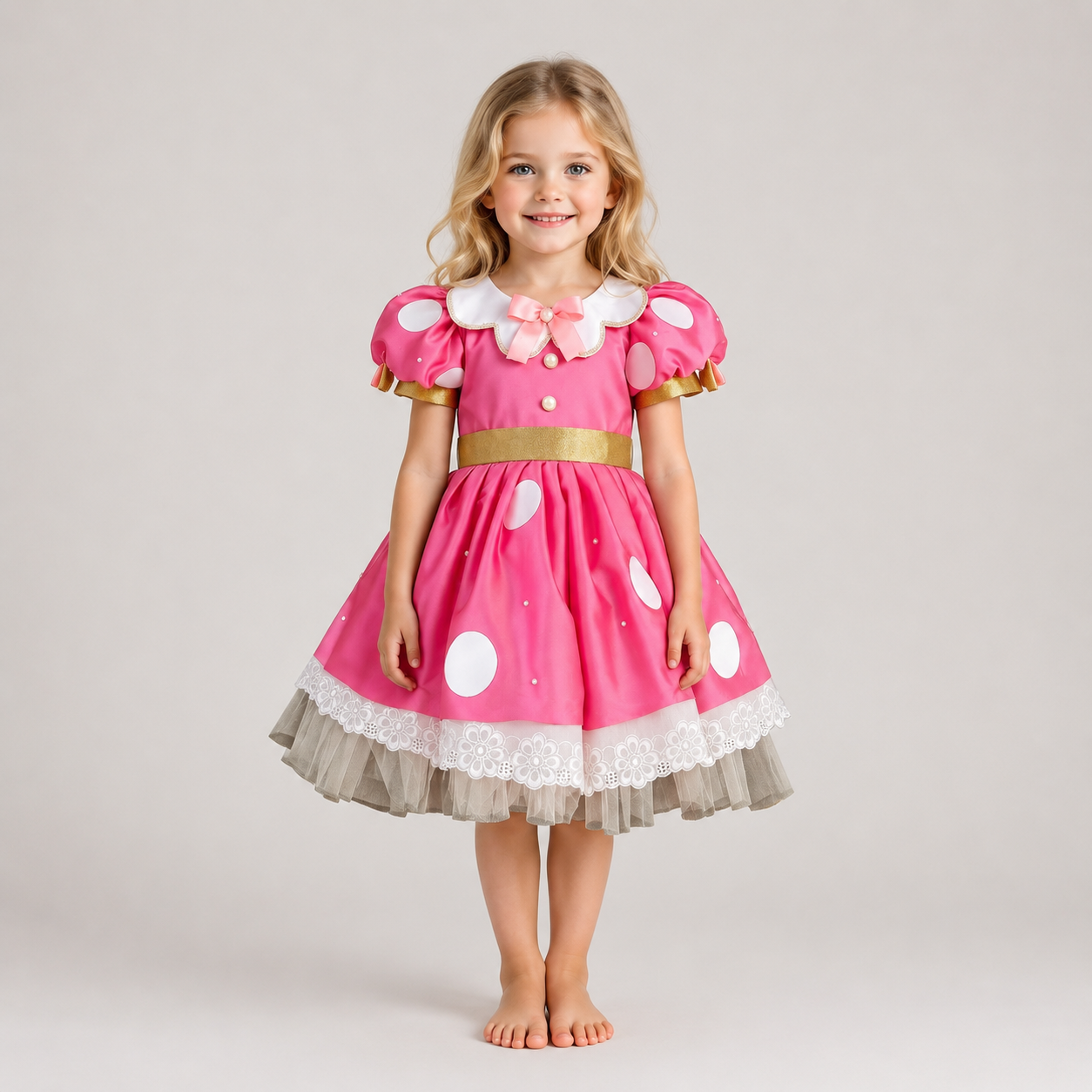 Royal Bow Princess Party Dress
