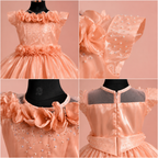 Peach Princess Ball Gown - view 4