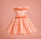 Peach Princess Ball Gown - view 5