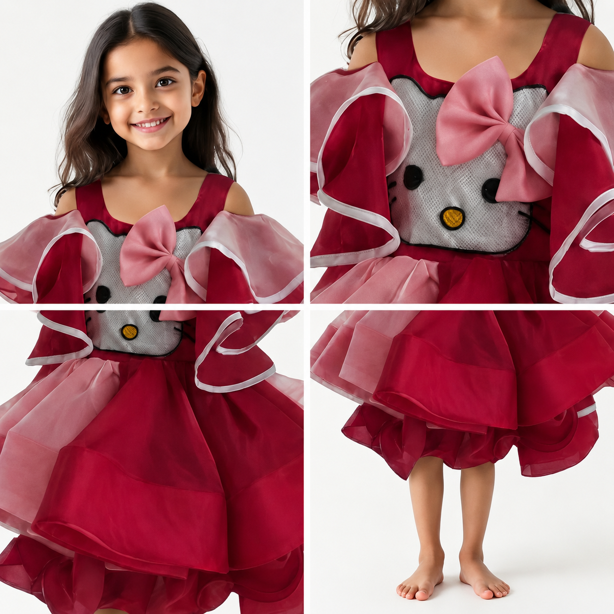 Pink Hello Kitty Frock - view 3
