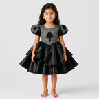 Black Spade Dress - view 4
