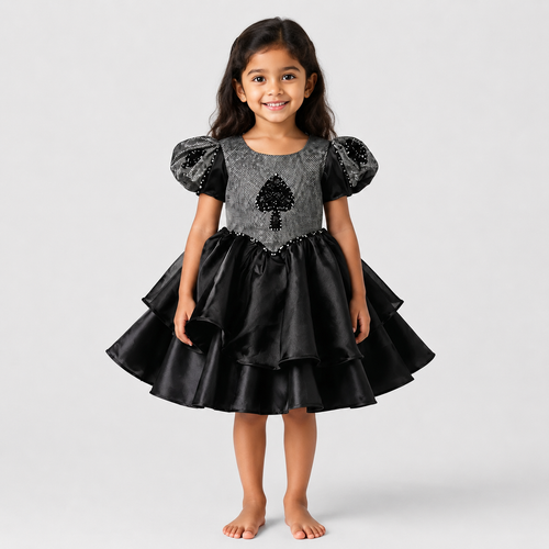Black Spade Dress - view 4