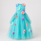 Mint green Garden fairy theme dress - view 2