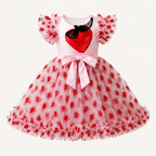 Strawberry Delight Party Dress - view 2