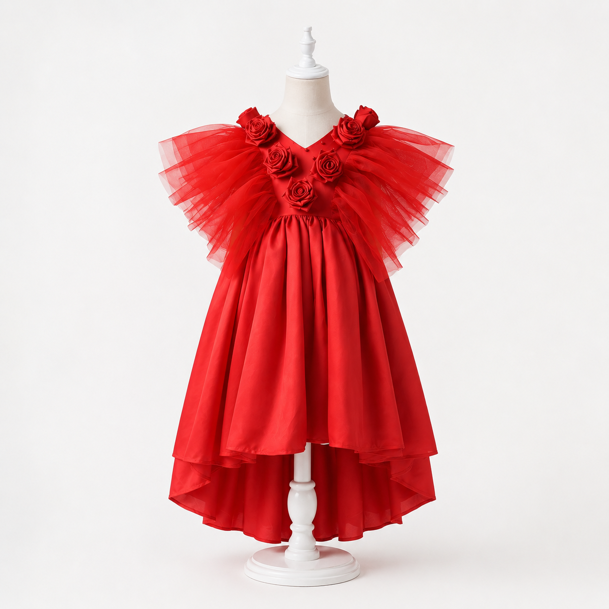 Red Rose Pearl Gown - view 2