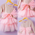 Blush One Shoulder Party Dress - view 4
