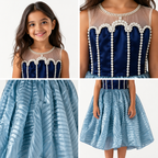 Pearl Shell Mermaid Dress - view 4