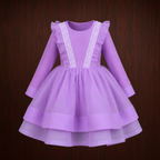 Lavender Ruffle Fairy Dress - view 3