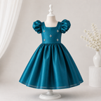 Teal Diamond Dress - view 3