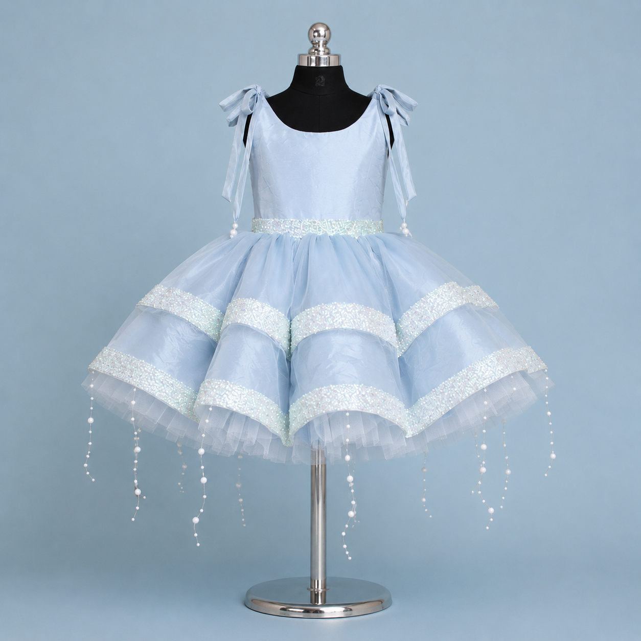 Blue Sparkle Fairytale Dress - view 2