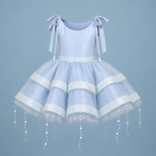 Blue Sparkle Fairytale Dress - view 4
