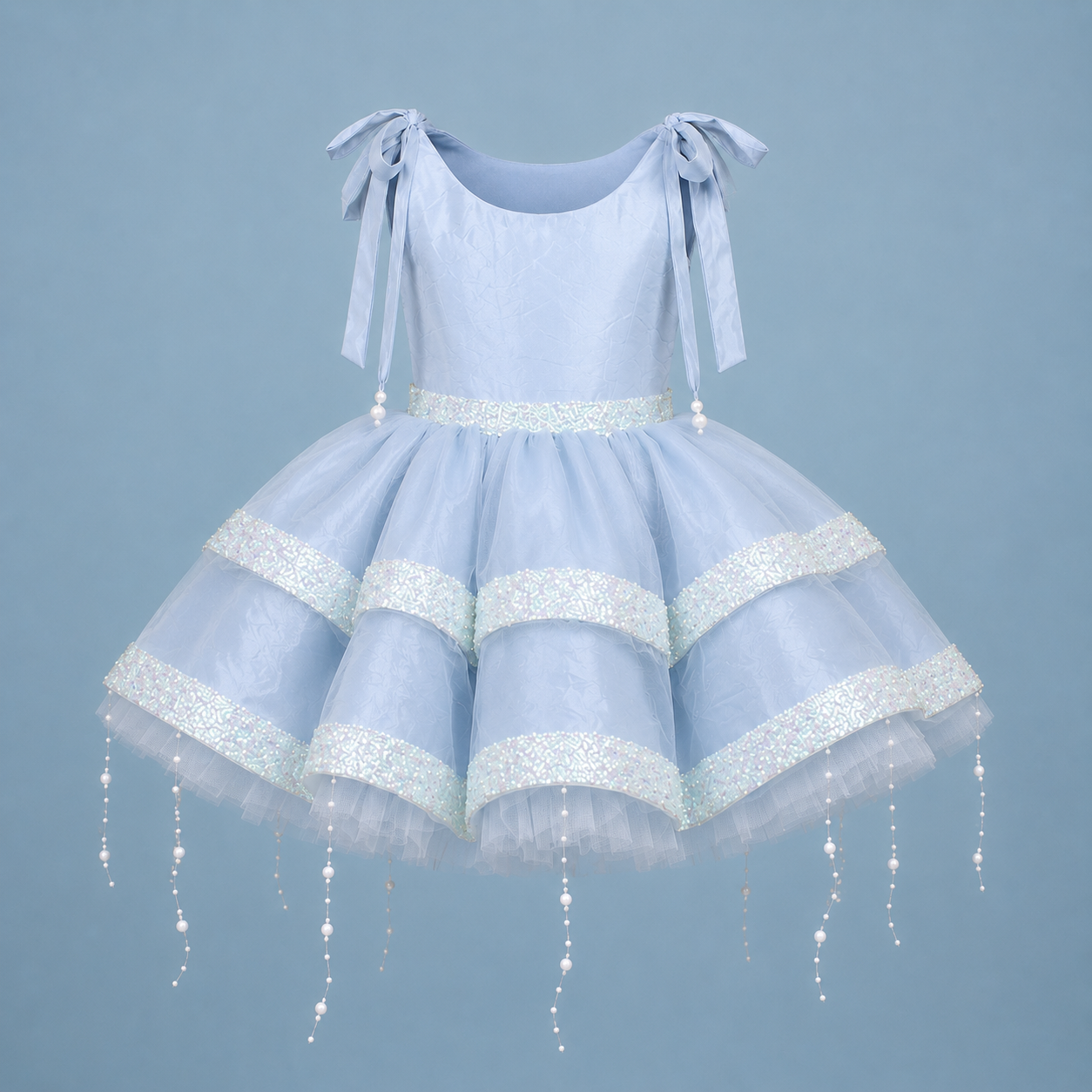 Blue Sparkle Fairytale Dress - view 4