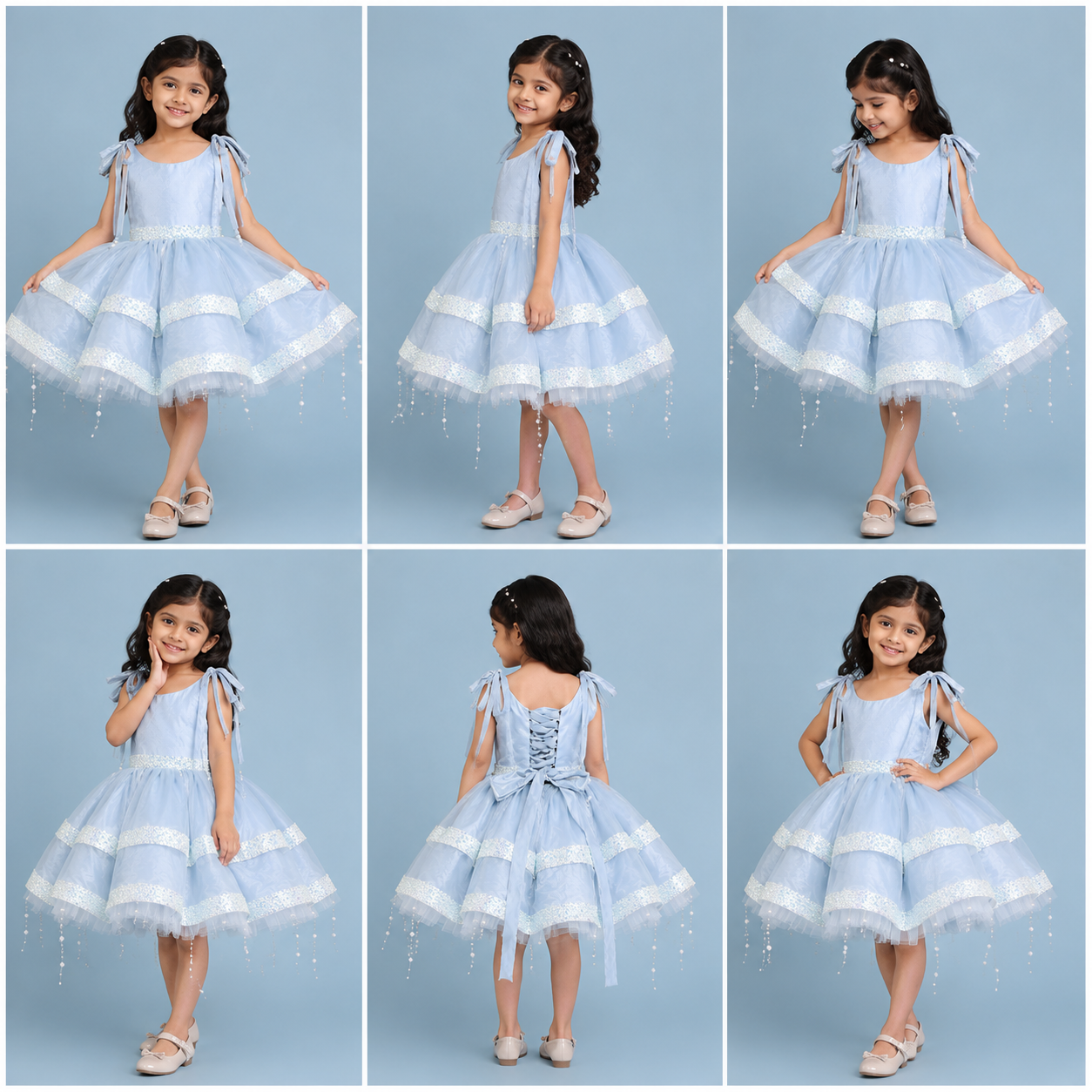 Blue Sparkle Fairytale Dress - view 5