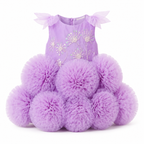 Lavender Bloom Ball Gown - view 4