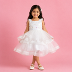 Fairy-Tale White Tulle Dress