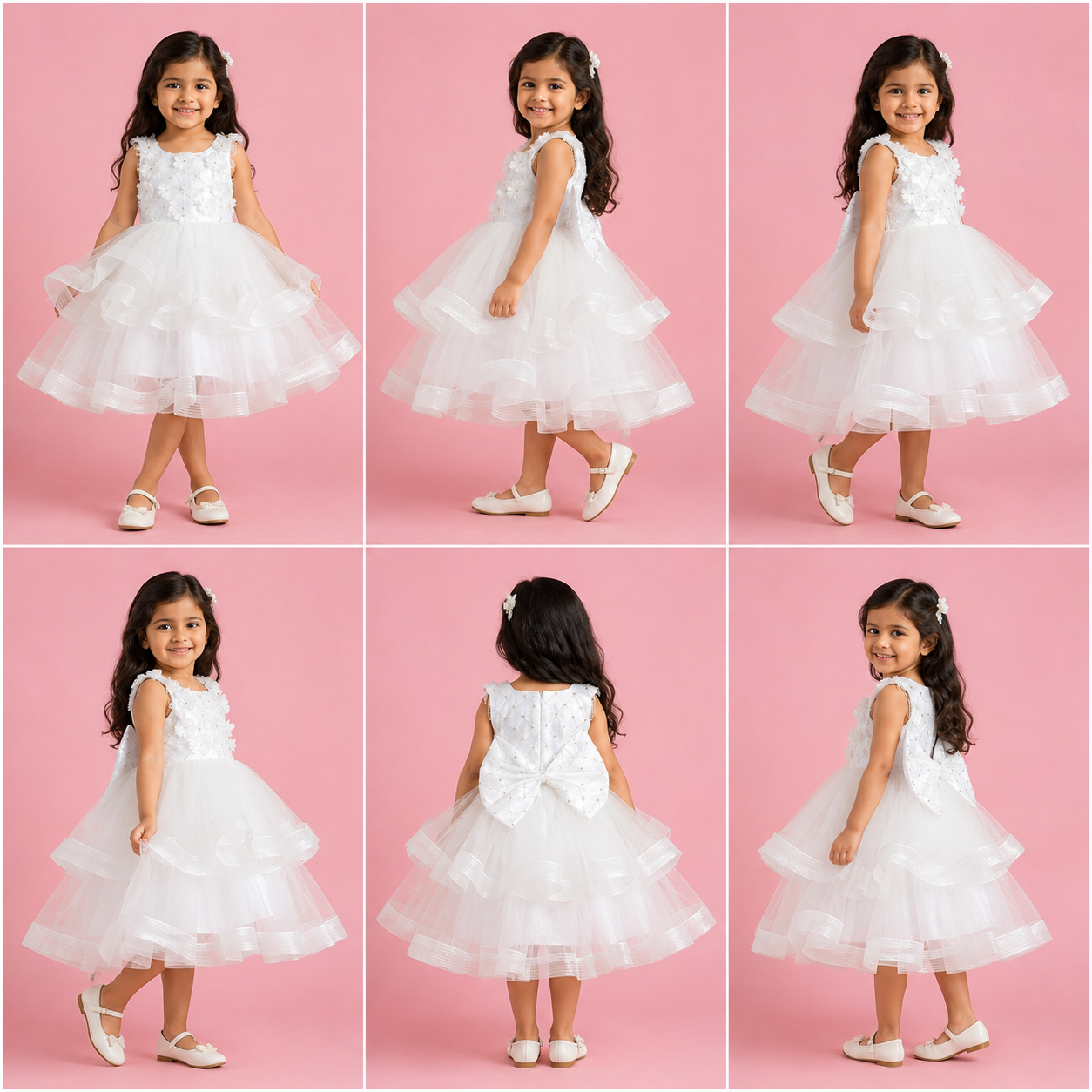 Fairy-Tale White Tulle Dress - view 2