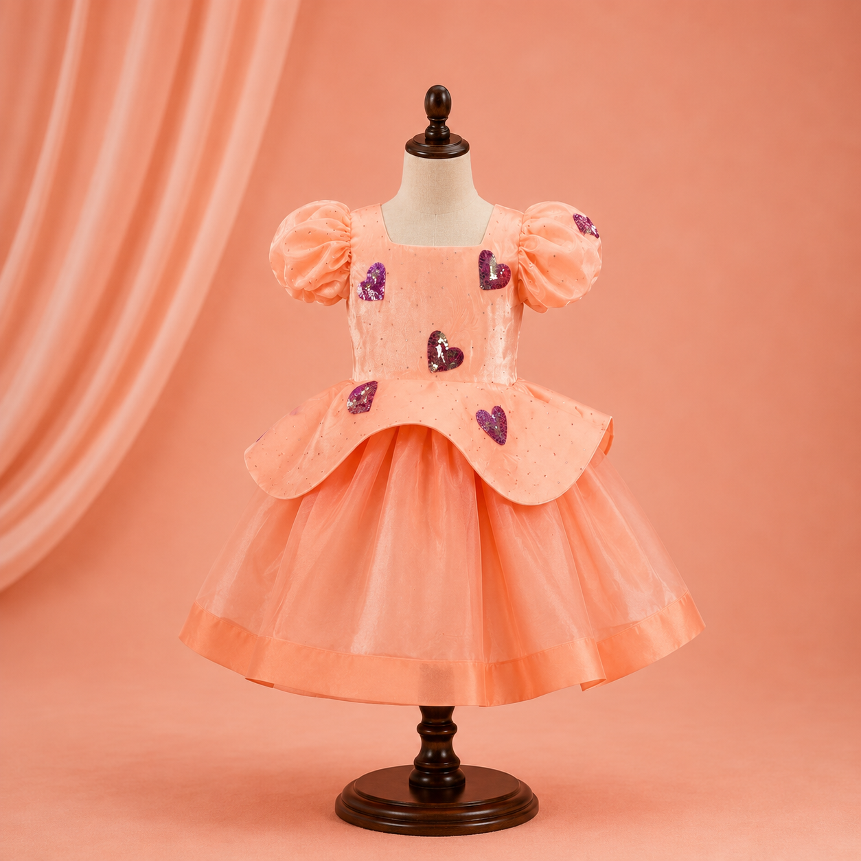 Pink Heart Princess Dress - view 2