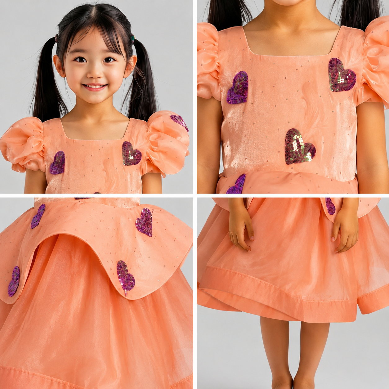Pink Heart Princess Dress - view 4