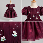 Wine Radiance Dress - view 4