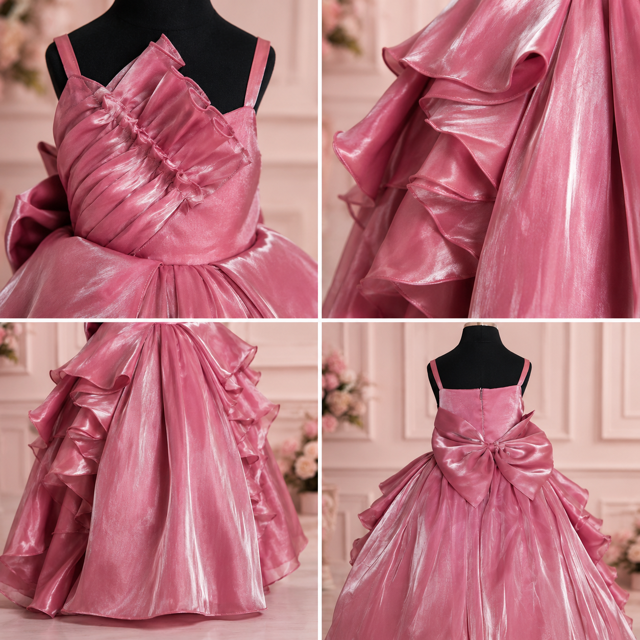 Mauve Princess Ball Gown - view 3