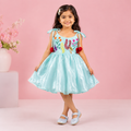 Pastel Blue Blossom Dress