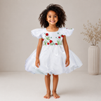 Strawberry First Birthday Dress
