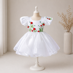 Strawberry First Birthday Dress - view 3