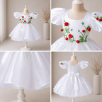 Strawberry First Birthday Dress - view 4