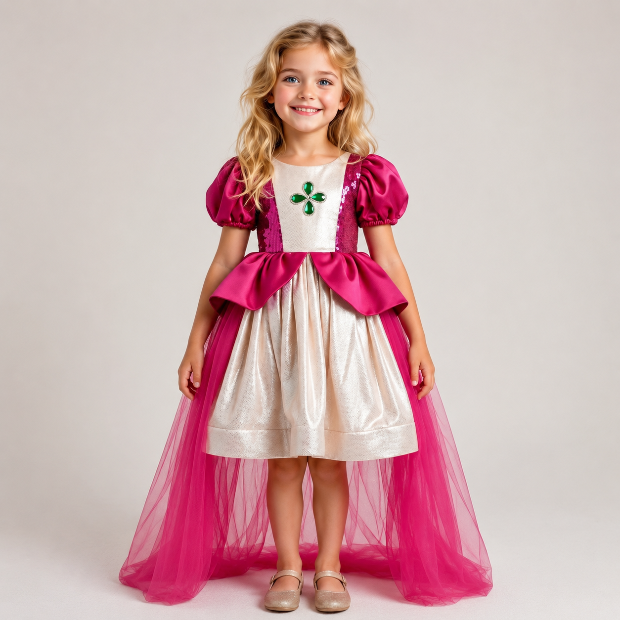 Princess Peach Theme Gown