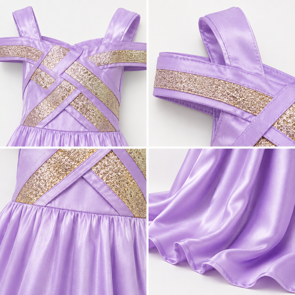 Enchanted Lavender Dress - view 3