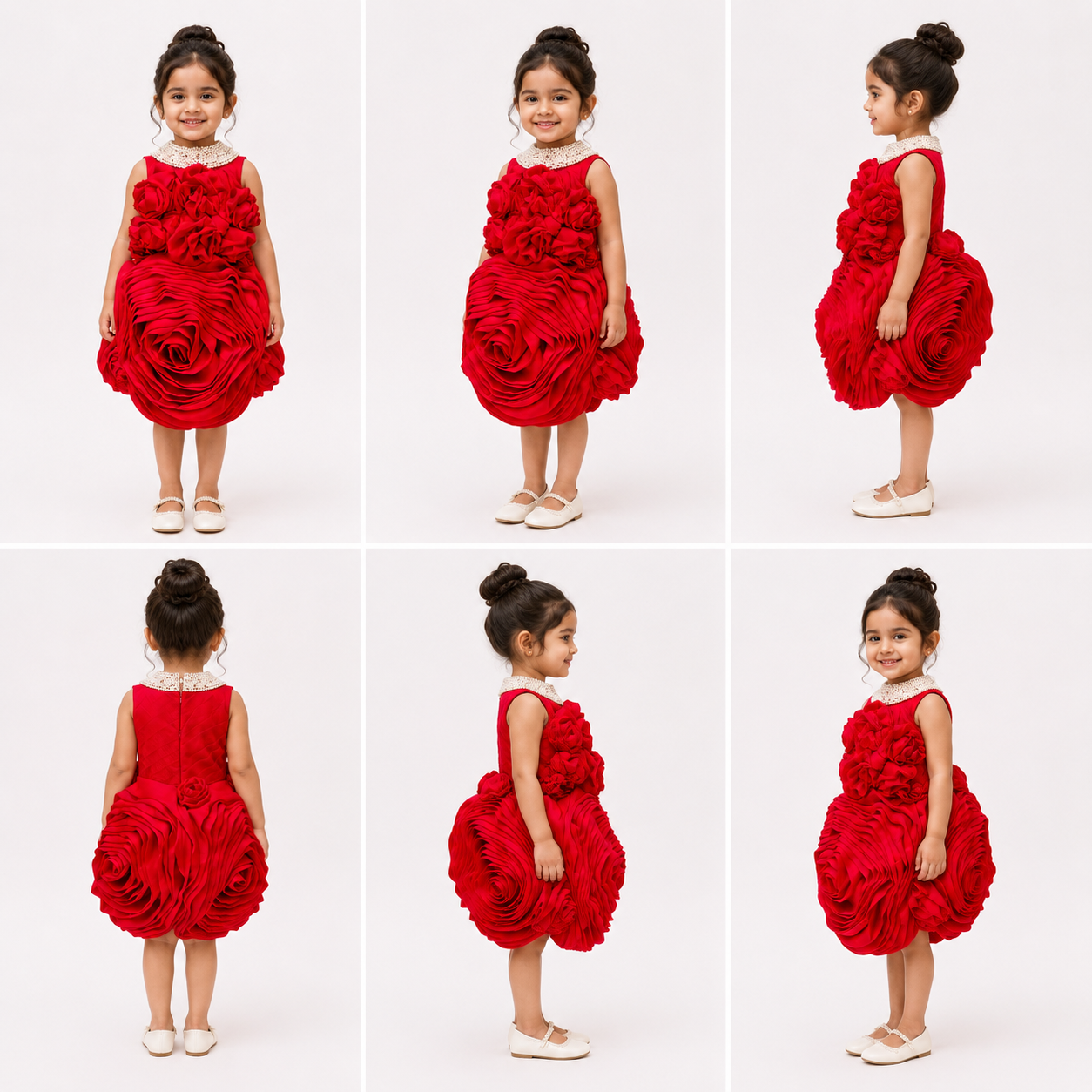 Scarlet Rose Couture Dress - view 4