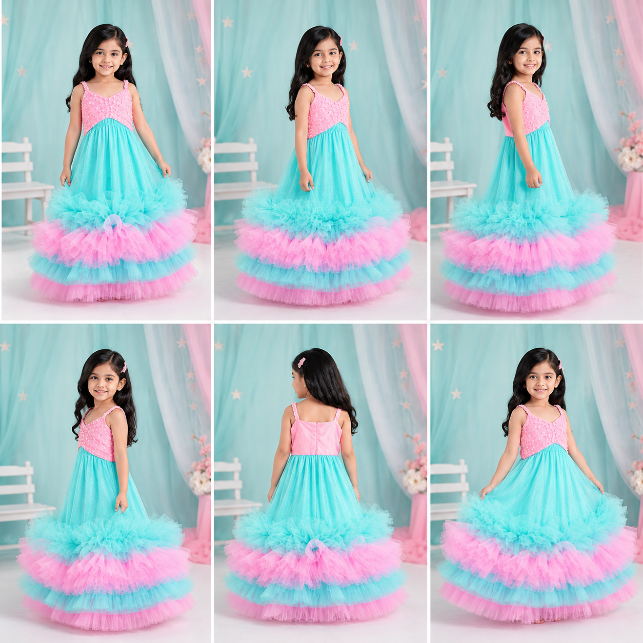 Mermaid 2 Piece Theme Dress - view 4