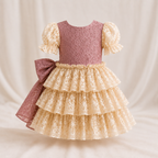 Vintage Lace Blossom Romper - view 2