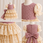Vintage Lace Blossom Romper - view 4