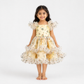 Buttercup Yellow Organza Dress - view 4