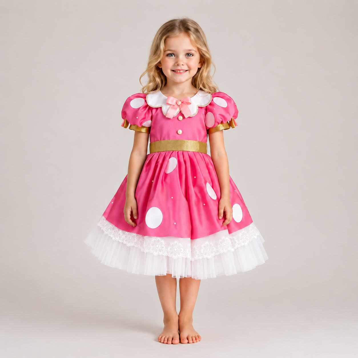 Royal Bow Princess Party Dress