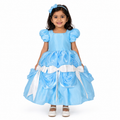 Blue Princess Ball Gown