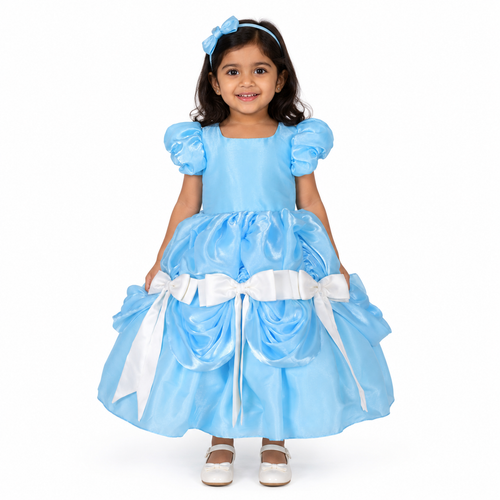 Blue Princess Ball Gown