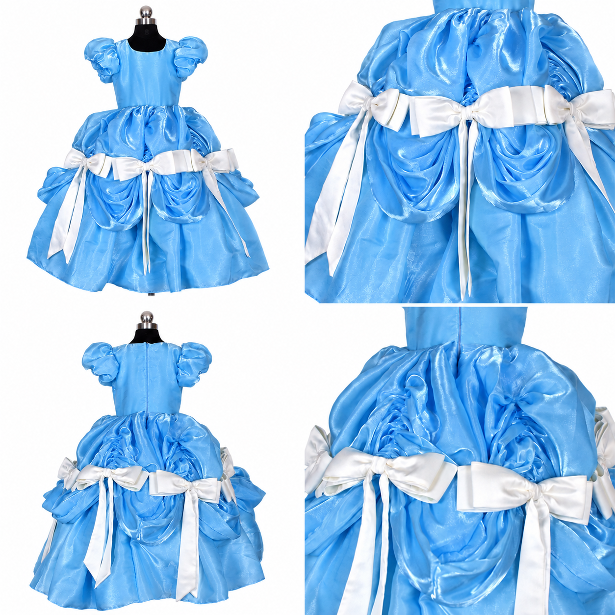 Blue Princess Ball Gown
