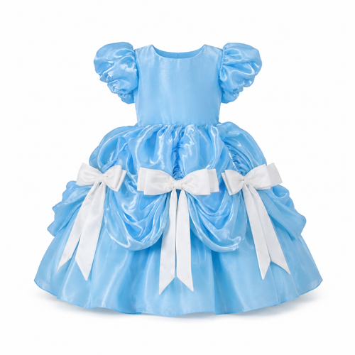 Blue Princess Ball Gown