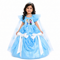Frozen Theme Ball Gown