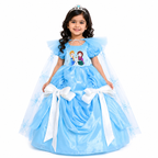 Frozen Theme Ball Gown