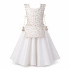 Ivory Golden Vine Layered Anarkali