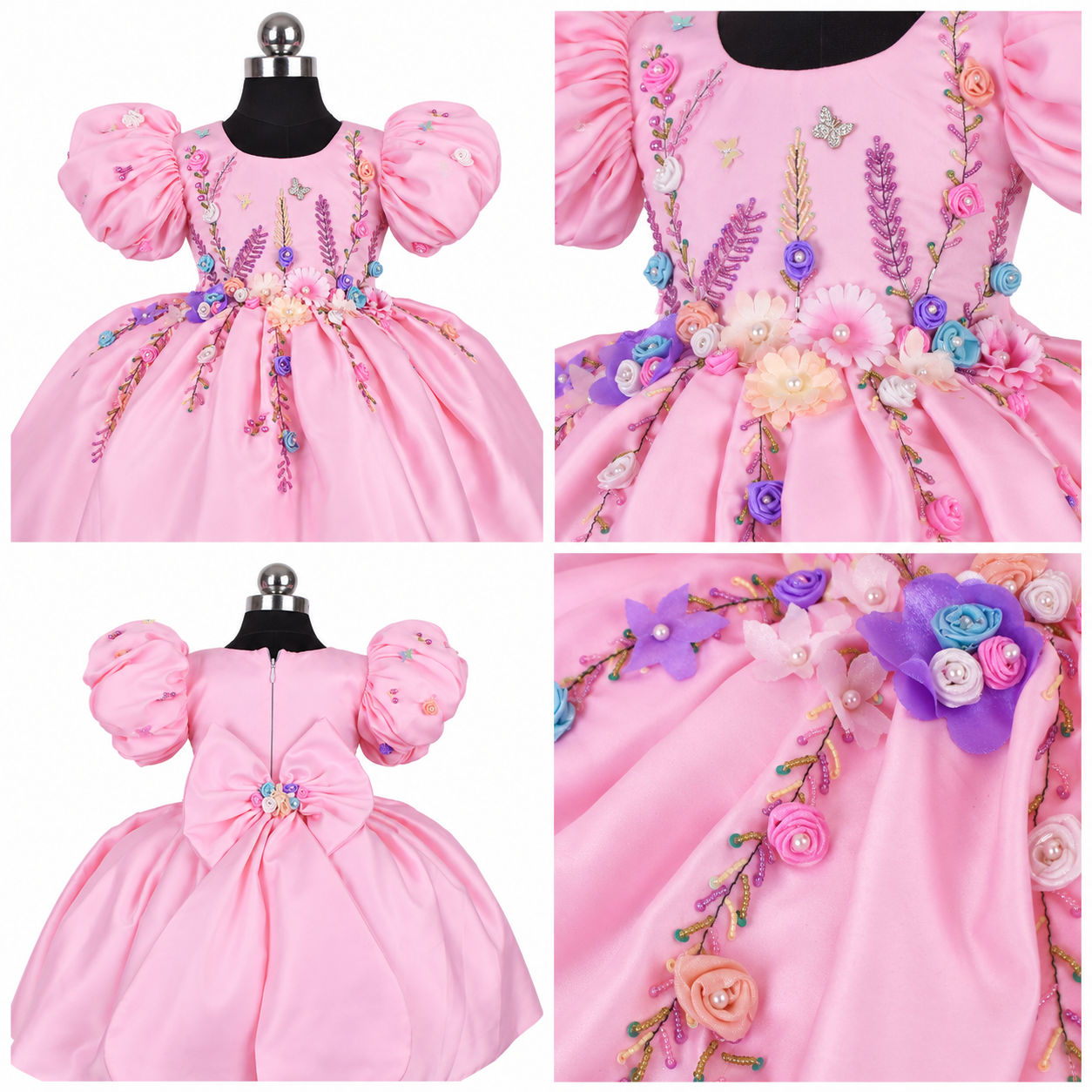 Pink Flora Belle Combo