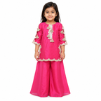 Rani Pink Jhumka Palazzo Set