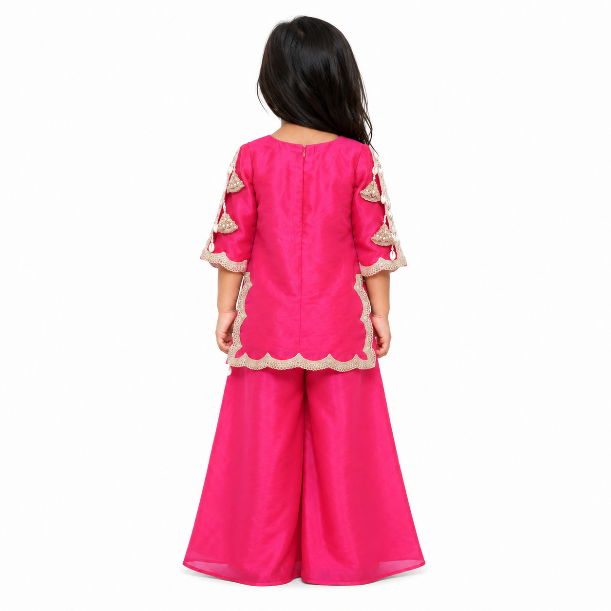 Rani Pink Jhumka Palazzo Set